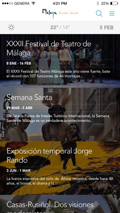 Málaga Turismo screenshot 2