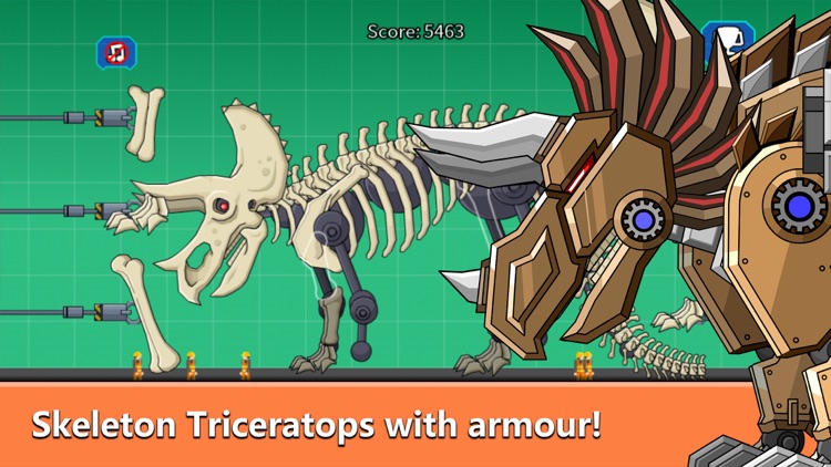 Triceratops Dinosaur Fossil Robot Age