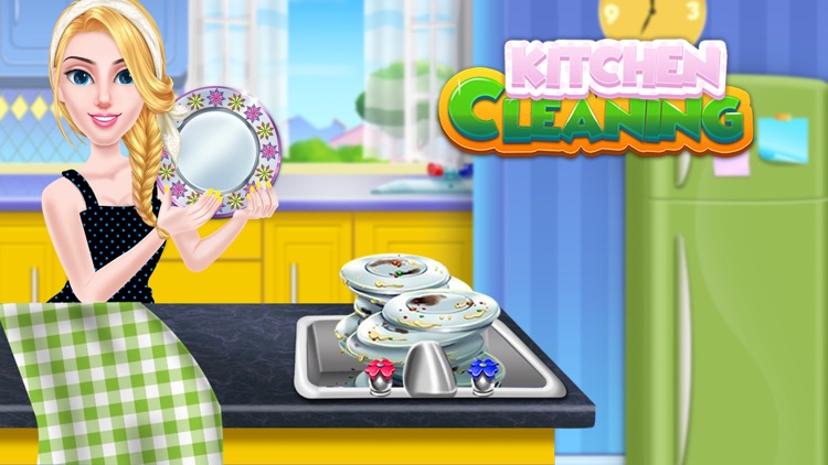 Mommy Kitchen Cleaning Helper screenshot-3