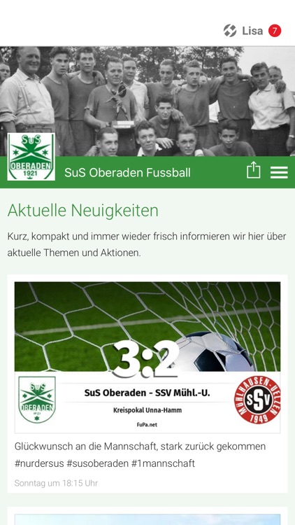 SuS Oberaden Fussball