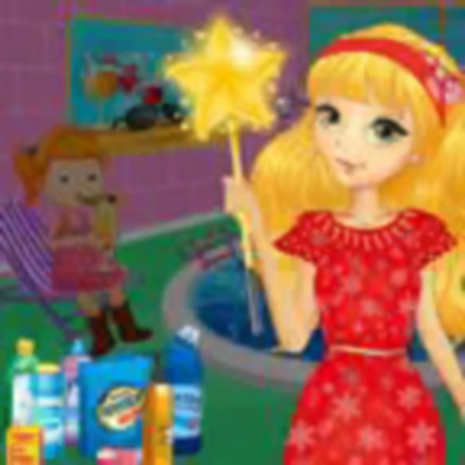 barbie kitchen cleaning games