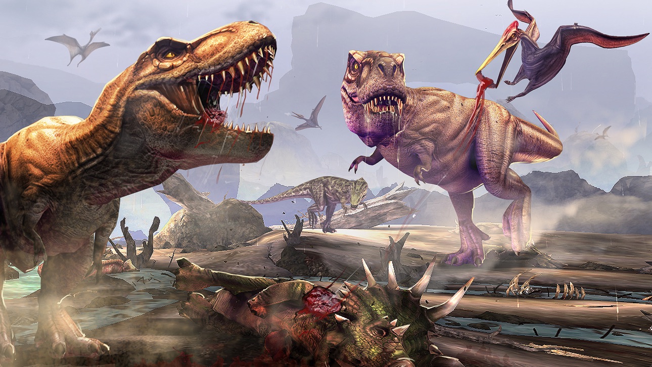 Dino Hunter: Deadly Shores Hack screenshot 1 - iOS game interface