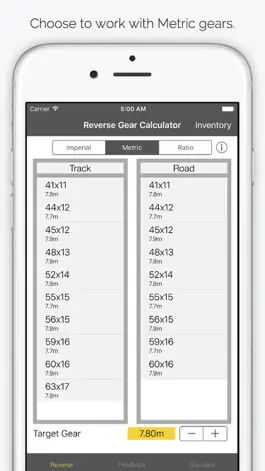 Game screenshot Track Cycling Gear Calculator apk