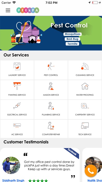 pickPA #DoorStep Home Services screenshot 2