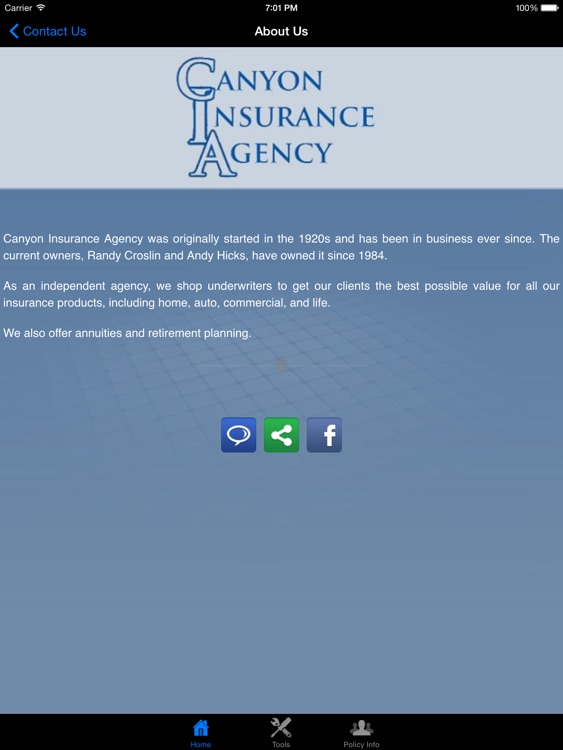 Canyon Insurance Agency HD screenshot-3