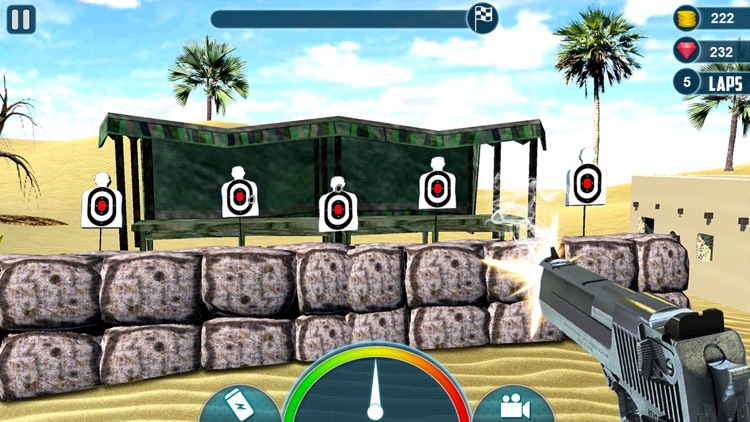 Army Training Desert Shooting screenshot-3