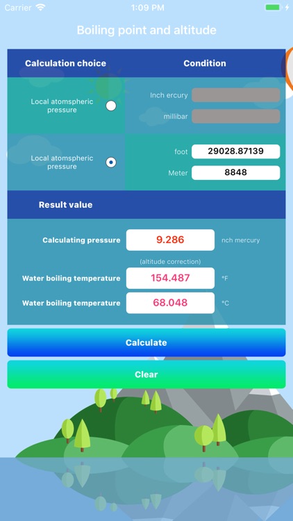 Boiling point and altitude screenshot-4