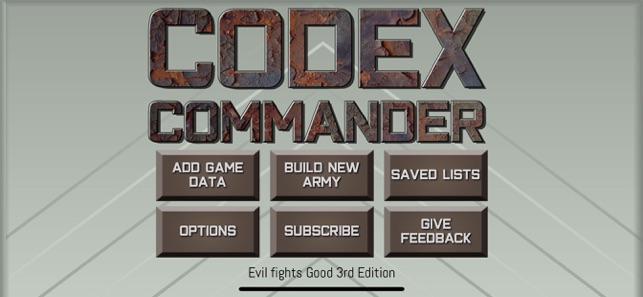 Codex Commander - Army Builder(圖1)-速報App