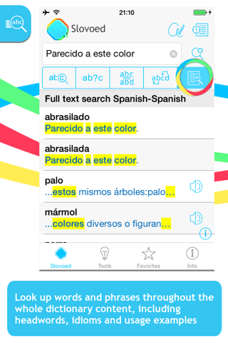Diccionario Español Deluxe screenshot 2