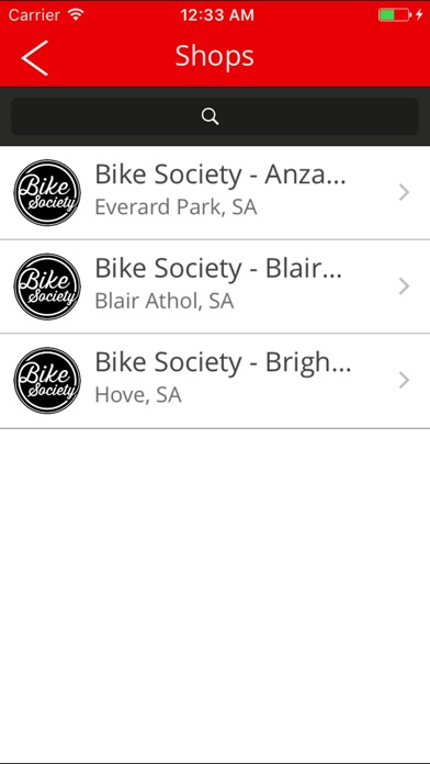 BikeSociety screenshot 2