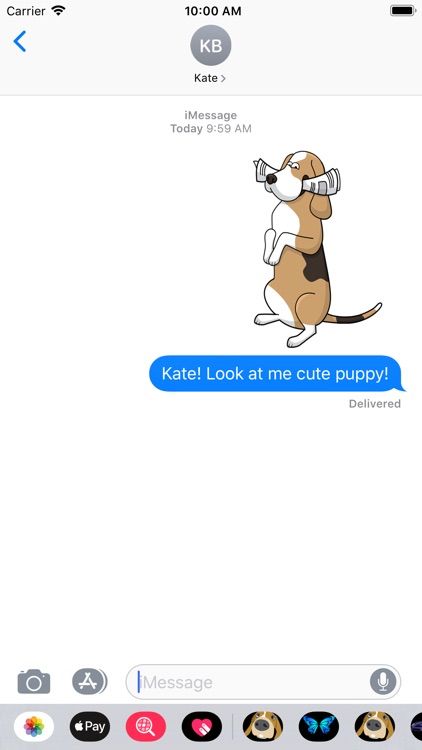 Cute Puppy Sticker Pack