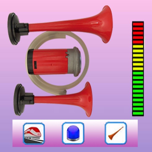 Siren and Air Horn Sounds iOS App