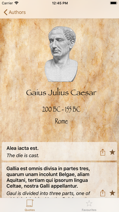Latin Quotes screenshot 2