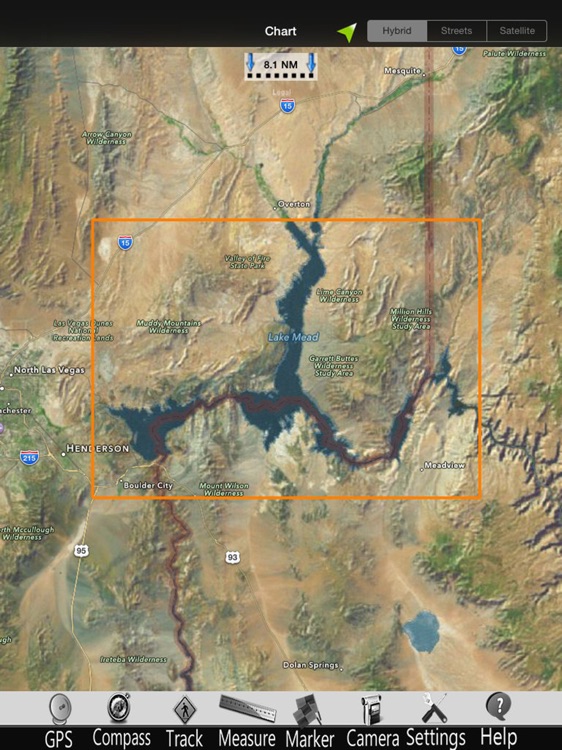 Lake Mead Nautical Charts Pro screenshot-4