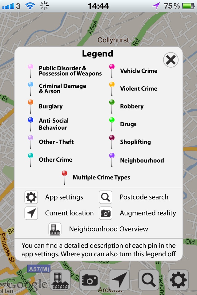 Crime Map England & Wales screenshot 2