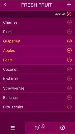 Game screenshot PCOS Diet Shopping List hack