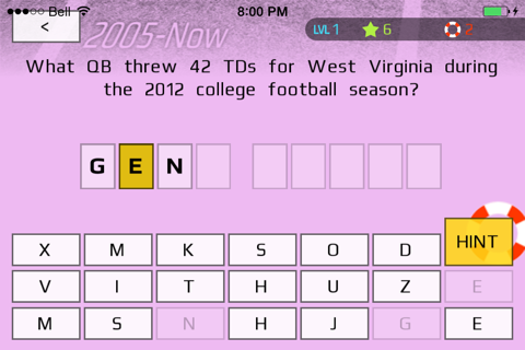 College Football Trivia screenshot 3