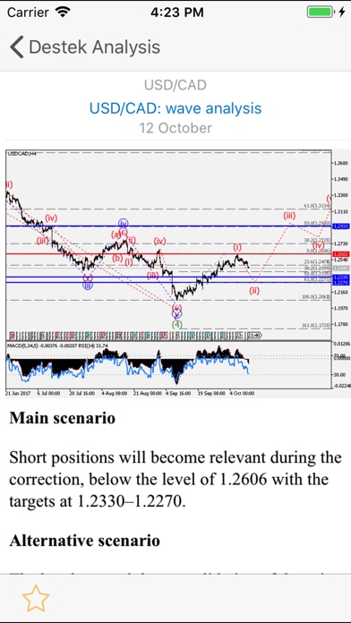 Destek Analysis screenshot 3