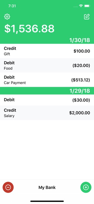 Transactions: Simple Checkbook(圖1)-速報App