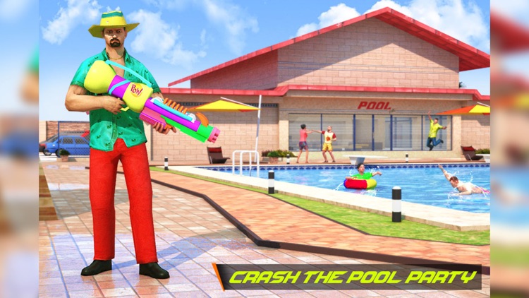 Pool Party FPS Gun Shooting 3D screenshot-0