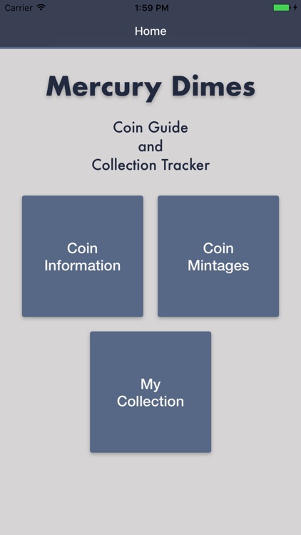 Mercury Dimes - Coin Guide & Collectoin Tracker