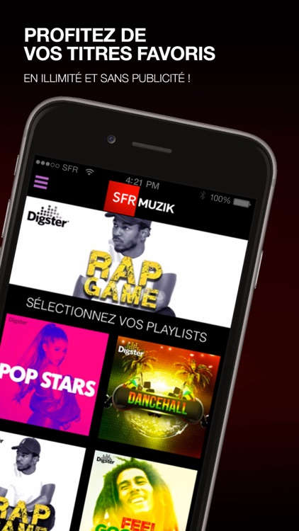 DIGSTER MUSIC SFR screenshot-4