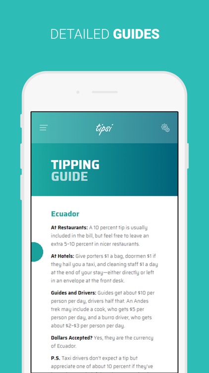 Tipsi Tip Calculator