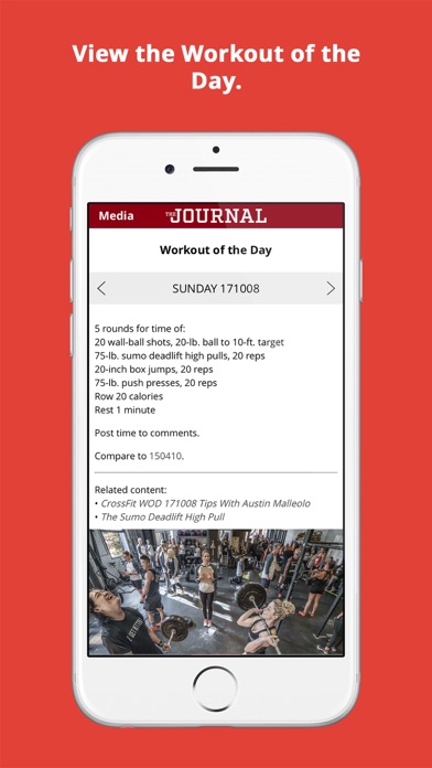 CrossFit Journal screenshot 2