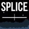 In Splice, you tap the line to cut it in half