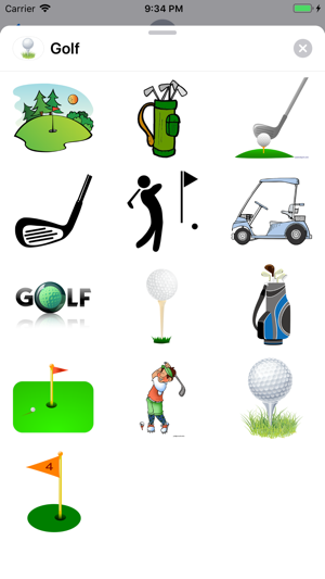 Golf Stickers(圖2)-速報App