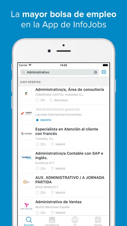 InfoJobs - Trabajo y Empleo screenshot-0