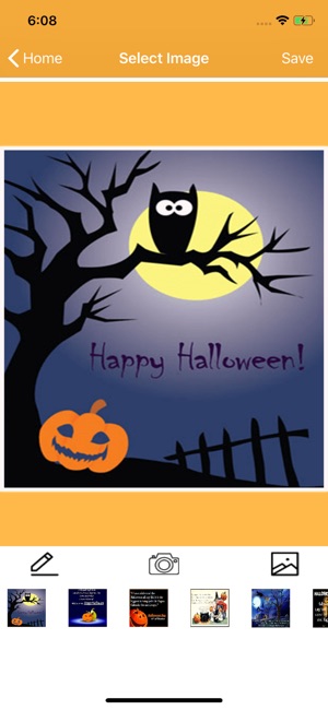 Halloween Greeting Card Wishes(圖2)-速報App