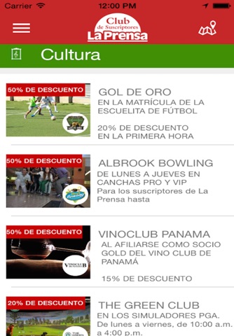 Club La Prensa Panamá screenshot 4