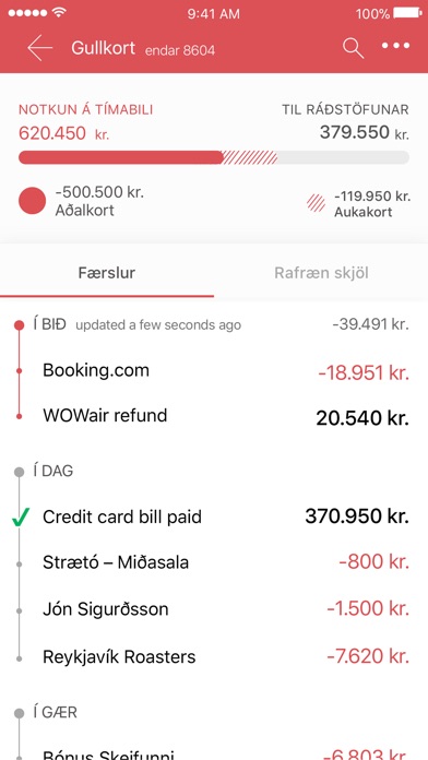 Íslandsbanki screenshot 2