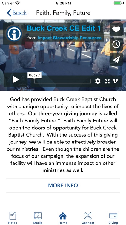 Buck Creek Baptist Church screenshot-6