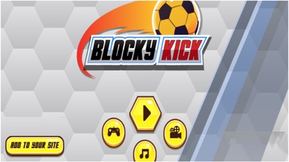 Blocky Kick-Funny soccer screenshot 4