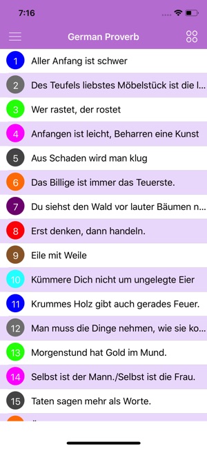 German Proverb Offline(圖1)-速報App