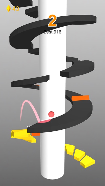 Run Ball - Jump On Helix Road screenshot-4