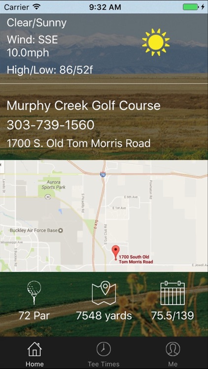 Murphy Creek Golf Tee Times