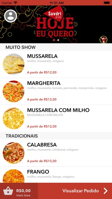 Savóri Pizza screenshot 3