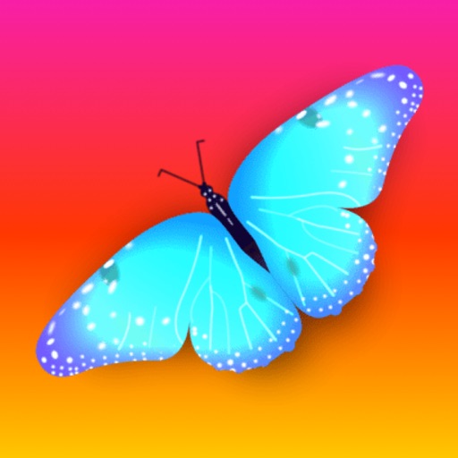 Bright Butterfly Stickers