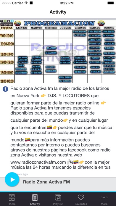 Radio Zona Activa FM screenshot 2