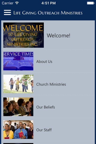 Life Giving Outreach Min screenshot 2