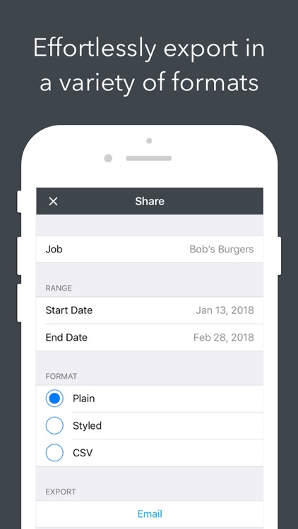 Clock In Out for Work Time Log screenshot-4