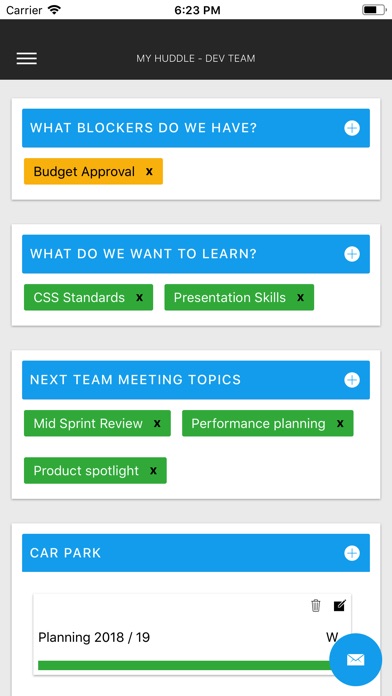 eHuddleBoard screenshot 3