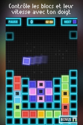 Light Fields Block puzzle Glow screenshot 2