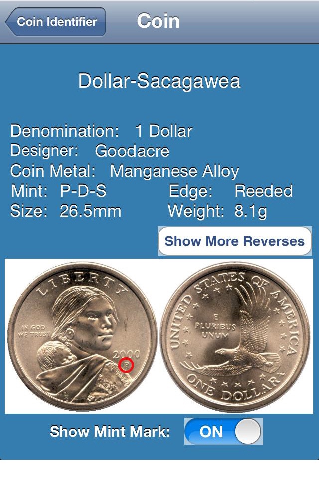 Coin ID/Mint Mark Locator screenshot 4