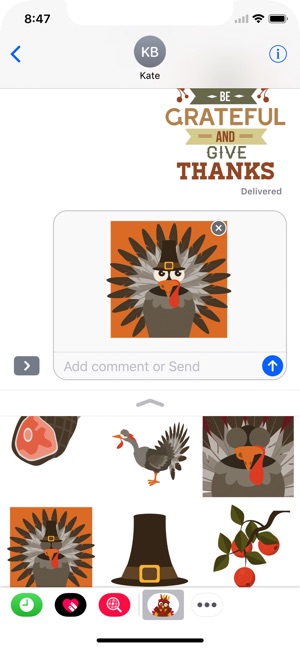 Turkey Time - Animated Sticker