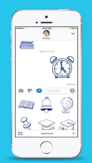 School Stickers - iMessage