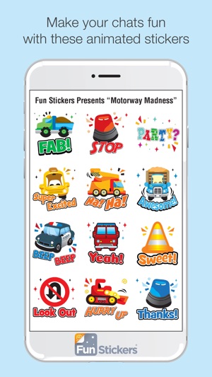 Motorway Madness iSticker(圖2)-速報App